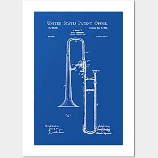 US Patent - Trombone Posters and Art